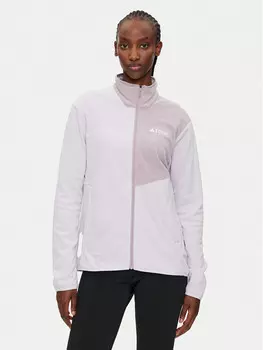 Флисовая куртка стандартного кроя Adidas, фиолетовый