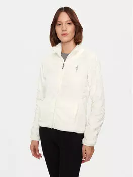 Флисовая куртка стандартного кроя Aulp, белый