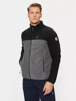 Флисовая куртка стандартного кроя Aulp, серый