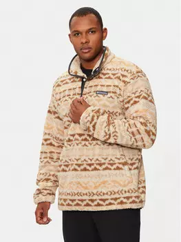 Флисовая куртка стандартного кроя Columbia, бежевый