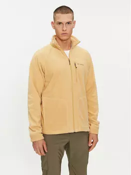 Флисовая куртка стандартного кроя Columbia, бежевый