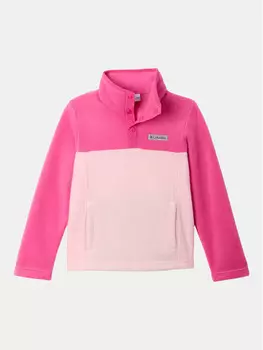 Флисовая куртка стандартного кроя Columbia, розовый