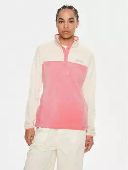 Флисовая куртка стандартного кроя Columbia, розовый