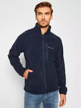 Флисовая куртка стандартного кроя Columbia, синий