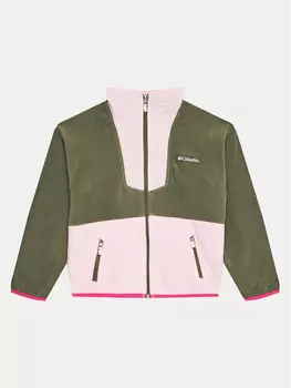 Флисовая куртка стандартного кроя Columbia, зеленый