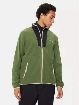 Флисовая куртка стандартного кроя Columbia, зеленый