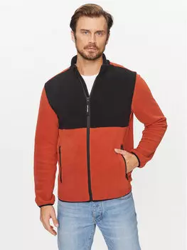 Флисовая куртка стандартного кроя Jack&Jones, оранжевый