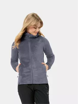 Флисовая куртка стандартного кроя Jack Wolfskin, синий