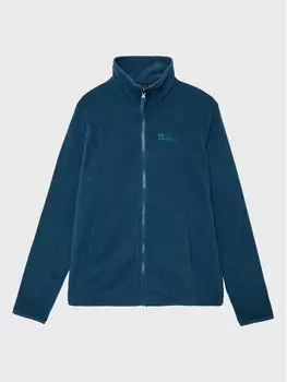 Флисовая куртка стандартного кроя Jack Wolfskin, синий