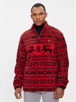 Флисовая куртка стандартного кроя Polo Ralph Lauren, красный