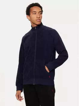 Флисовая куртка стандартного кроя Polo Ralph Lauren, синий