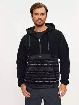 Флисовая куртка стандартного кроя Quiksilver, черный