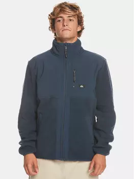 Флисовая куртка стандартного кроя Quiksilver, синий