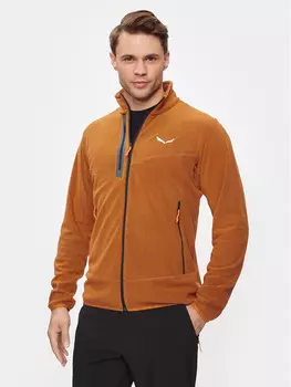 Флисовая куртка стандартного кроя Salewa, оранжевый