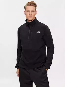 Флисовая куртка стандартного кроя The North Face, черный