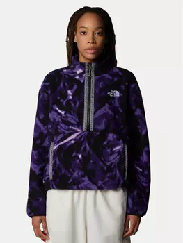 Флисовая куртка стандартного кроя The North Face, фиолетовый
