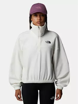Флисовая куртка стандартного кроя The North Face, экрю