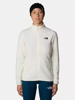 Флисовая куртка стандартного кроя The North Face, экрю