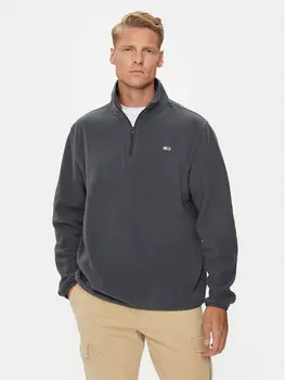 Флисовая куртка стандартного кроя Tommy Jeans, серый