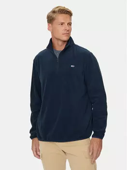 Флисовая куртка стандартного кроя Tommy Jeans, синий