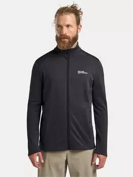 Флисовая куртка стандартный крой Kolbenberg Fz A63964 Jack Wolfskin, черный
