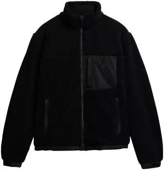 Флисовая куртка Superdry Fleece Jacket, черный