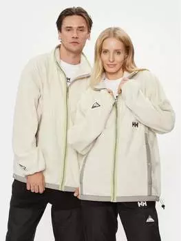 Флисовая куртка свободного кроя Helly Hansen, экрю