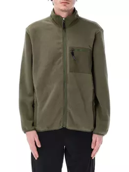 Флисовая куртка Synchilla на молнии Patagonia, зеленый