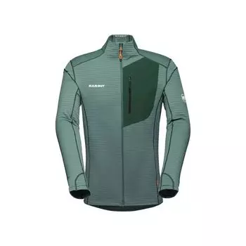 Флисовая куртка таисс лайт мл Mammut, зеленый