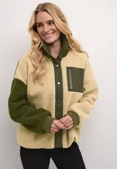 Флисовая куртка TALLY Culture, оливковый