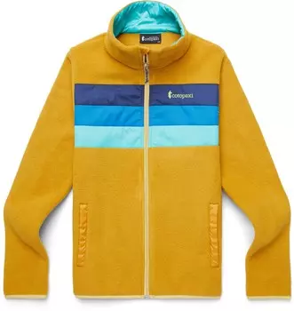 Флисовая куртка Teca с молнией во всю длину — женская Cotopaxi, желтый