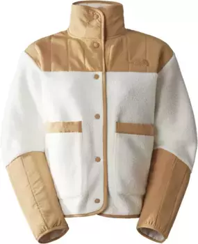 Флисовая куртка The North Face "W CRAGMONT FLEECE JACKET" с вышивкой логотипа, белый
