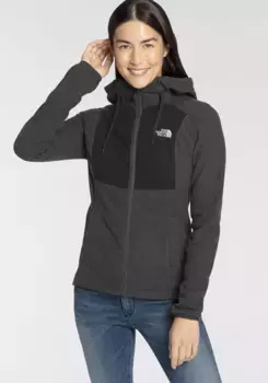 Флисовая куртка The North Face "W HOMESAFE FULL ZIP FLEECE HOODIE", с капюшоном, черный