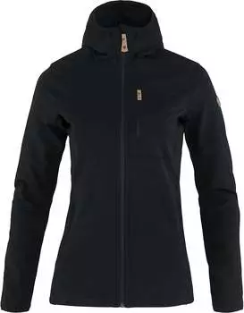 Флисовая куртка-толстовка Keb черного цвета Fjallraven