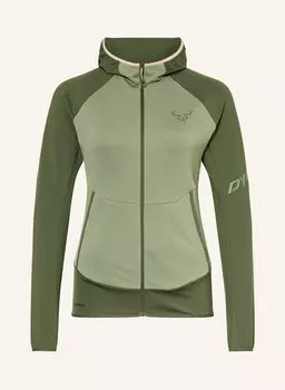 Флисовая куртка Transalper Dynafit, зеленый