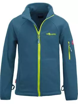 Флисовая куртка Trollkids Arendal Pro, бензиновый