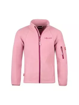 Флисовая куртка Trollkids Arendal PRO, цвет plum/fireberry