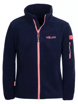 Флисовая куртка Trollkids Arendal Pro, темно синий