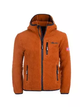 Флисовая куртка Trollkids, цвет zimt/dunkelblau