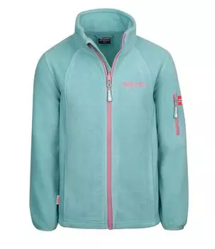 Флисовая куртка Trollkids Fleece Jacke Arendal PRO, цвет Blaugrn/Gletschergrn