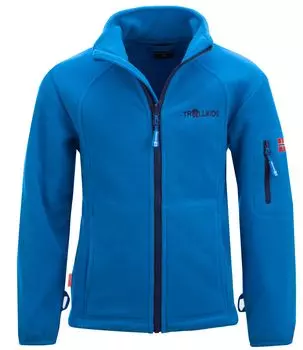 Флисовая куртка Trollkids Fleece Jacke Arendal PRO, цвет Azurblau/Marineblau