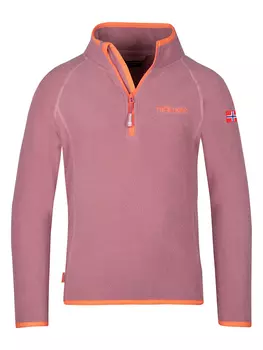Флисовая куртка Trollkids Fleecepullover Nordland, розовый