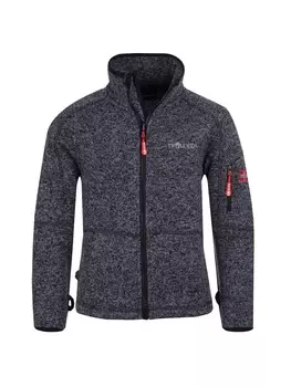 Флисовая куртка Trollkids Jondalen, цвет anthracite