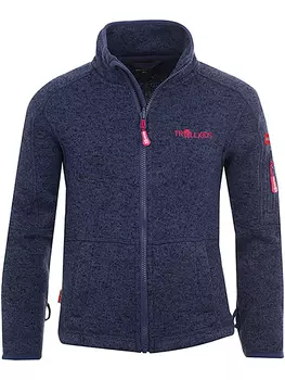 Флисовая куртка Trollkids Jondalen, темно синий