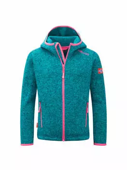 Флисовая куртка Trollkids Jondalen XT, цвет dark turquoise
