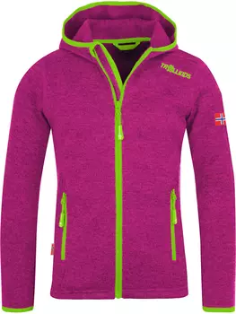 Флисовая куртка Trollkids Jondalen XT, фуксия