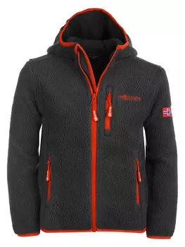 Флисовая куртка Trollkids Mandal, антрацит