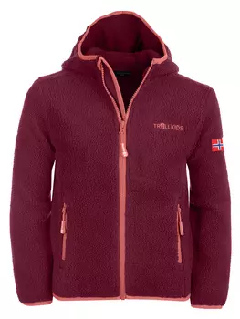 Флисовая куртка Trollkids Mandal, красный