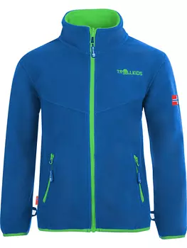 Флисовая куртка Trollkids Oppdal XT, цвет Grn/Blau