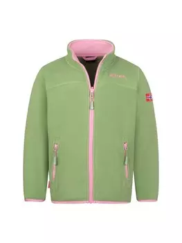 Флисовая куртка Trollkids Oppdal XT, цвет pistachio green